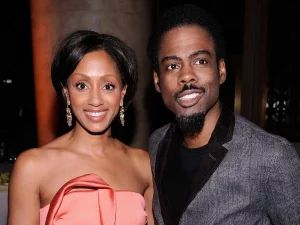 Chris Rock and wife